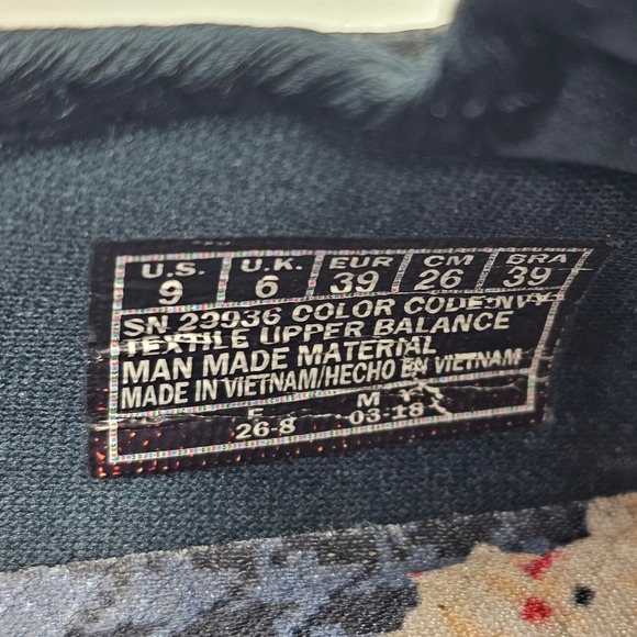 Skechers Slip On Comfort Shoes Women's 9 Memory Foam Perforated Navy Blue - Picture 9 of 9